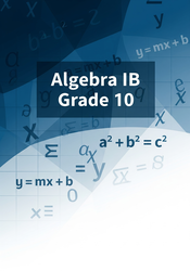 IB Class 10 Mathematics – Group 5, Algebra